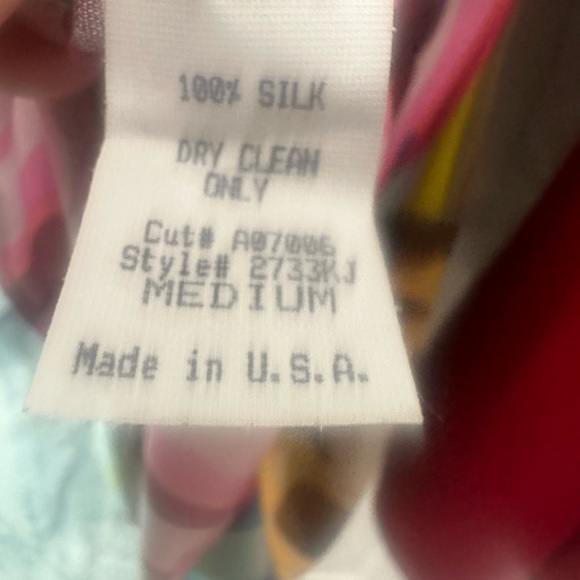 SKY: Silk Floral Mini Dress, Medium - Picture 5 of 5